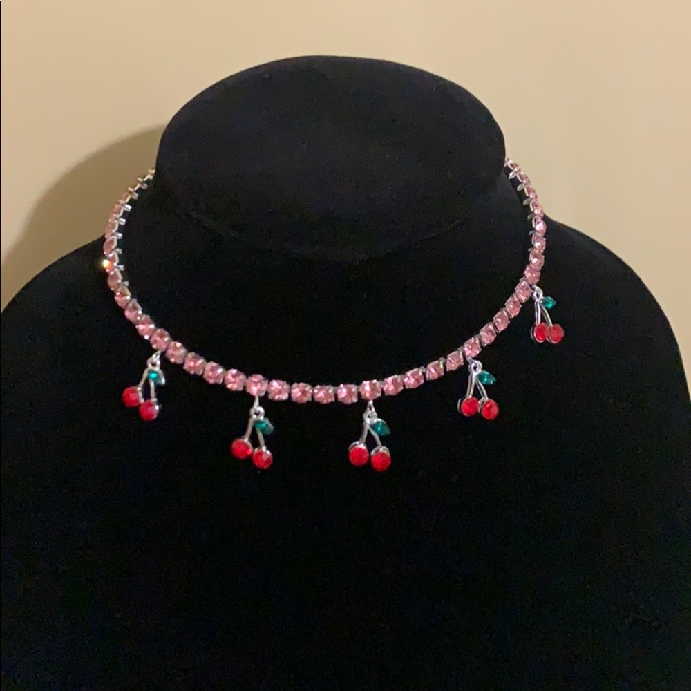 Brand new costume cherry necklace - Picture 3 of 5